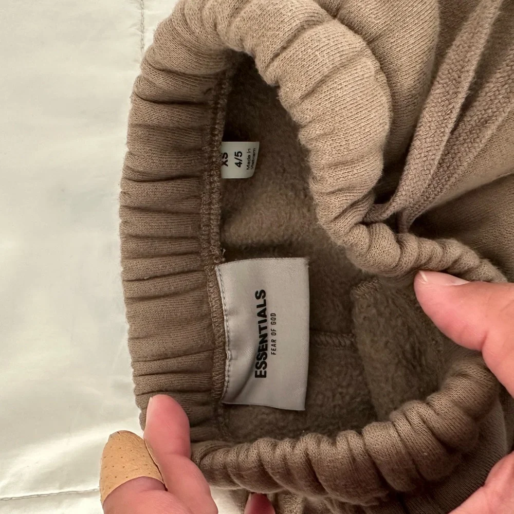 Essentials Kids Brown Joggers - Picture 3 of 3